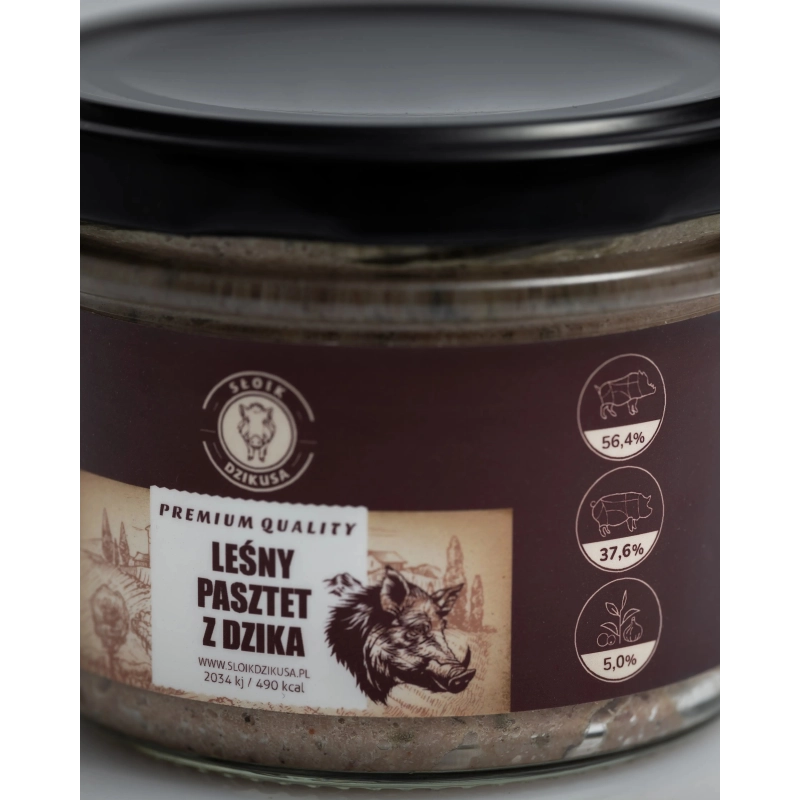 Leśny Pasztet z Dzika