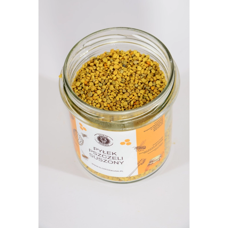 Pyłek Pszczeli Kwiatowy 170g | Naturalna Odporność | Słoik Dzikusa